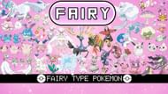 A collage of various Fairy-type Pokemon (Image via The Pokemon Company)